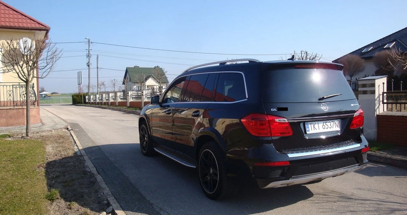 Mercedes-Benz GL cena 148000 przebieg: 157000, rok produkcji 2014 z Daleszyce małe 106